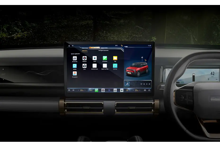 chery j6 center console 582417