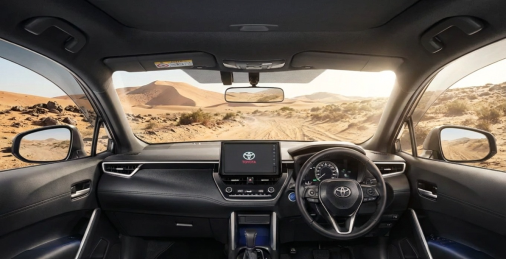 corolla cross hybrid interior - Moladin