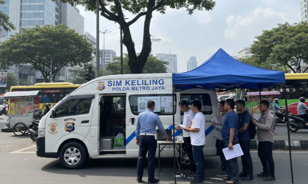 Jadwal SIM Keliling Jakarta Januari 2026: Lokasi, Syarat, dan Biaya Terbaru Jadwal SIM Keliling Jakarta Januari 2026: Lokasi, Syarat, dan Biaya Terbaru