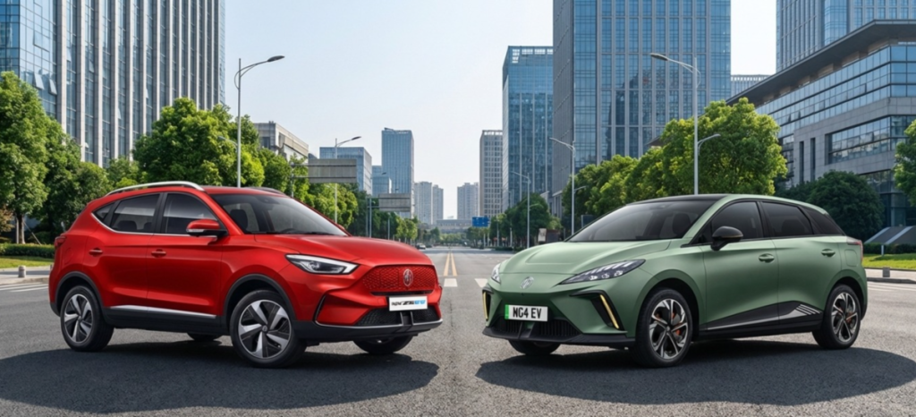 mg4 ev dan mg zs ev - Moladin
