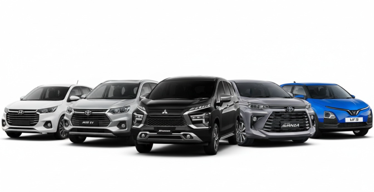 10 Mobil Terlaris Desember 2025: Vinfast Ungguli Wuling!