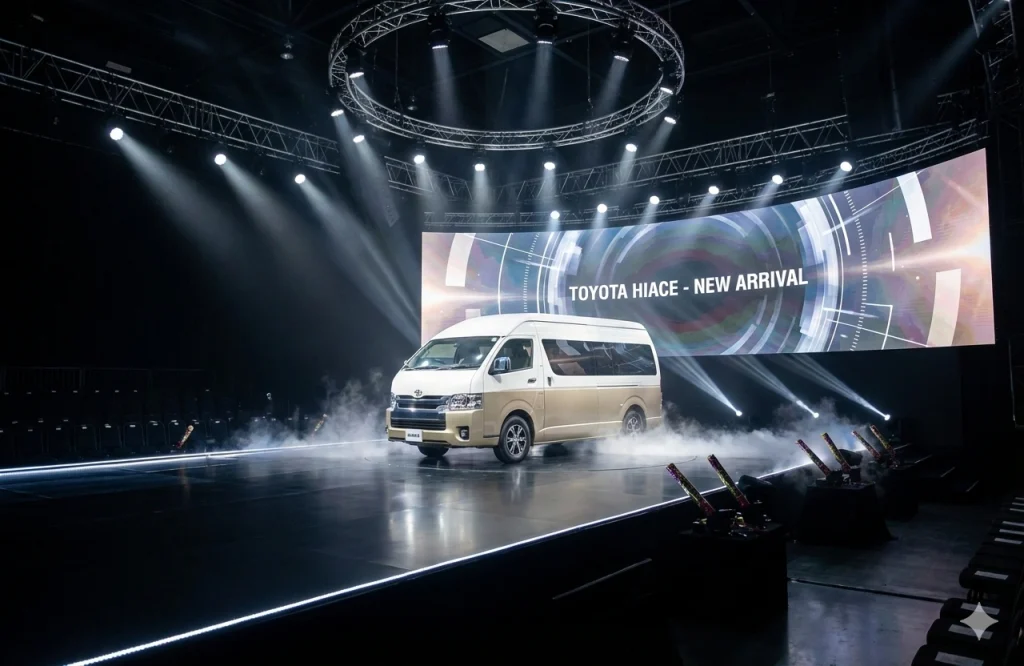 peluncuran Hiace 2026 - Moladin