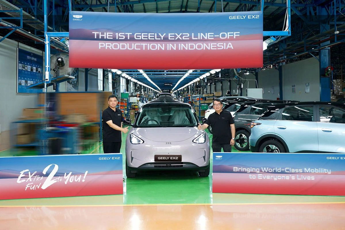 Geely EX2 Dirakit Lokal, Perkuat Industri Kendaraan Listrik Indonesia