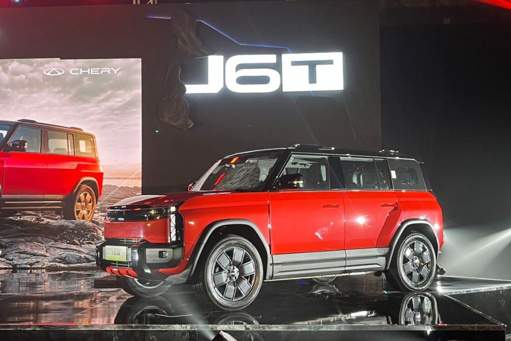 Persaingan SUV Boxy Listrik Memanas, Chery J6T Tawarkan Desain Gagah dan Teknologi Canggih Chery J6T