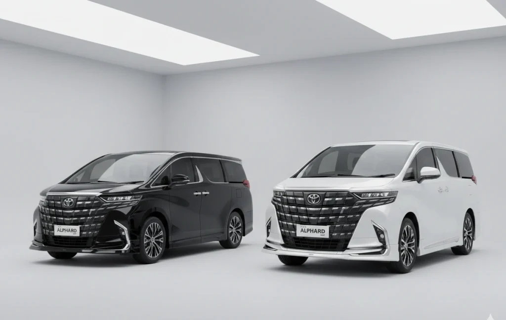 Perbedaan Alphard XE Hybrid dan Alphard Hybrid - Moladin