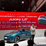 Harga AION UT Terbaru Diumumkan di IIMS 2026, Paling Murah Rp280 Juta! - Tuwaga