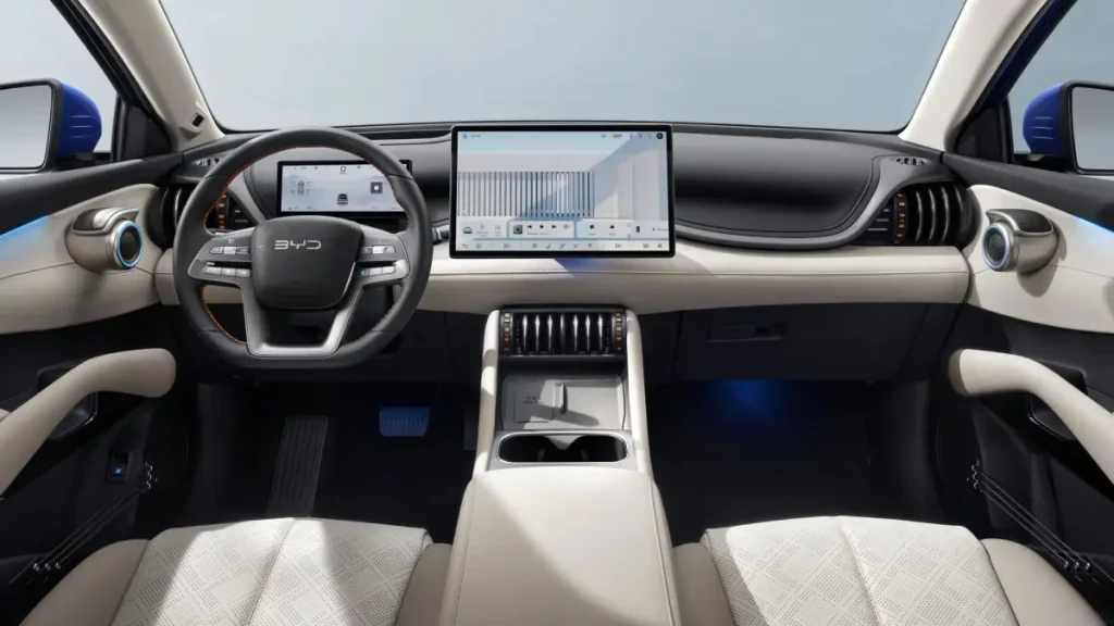 byd atto 3 evo interior