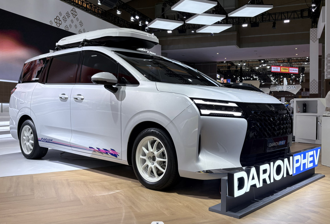 Wuling Darion PHEV Tampil Beda Dimodif Simpel NMAA mejeng di IIMS 2026