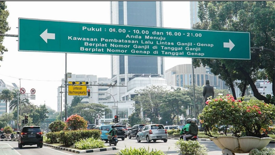 ganjil genap jakarta - Moladin