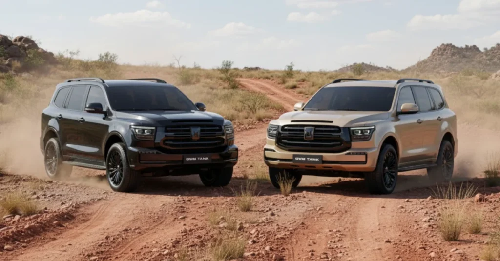 gwm tank 500 diesel vs pajero sport - Moladin