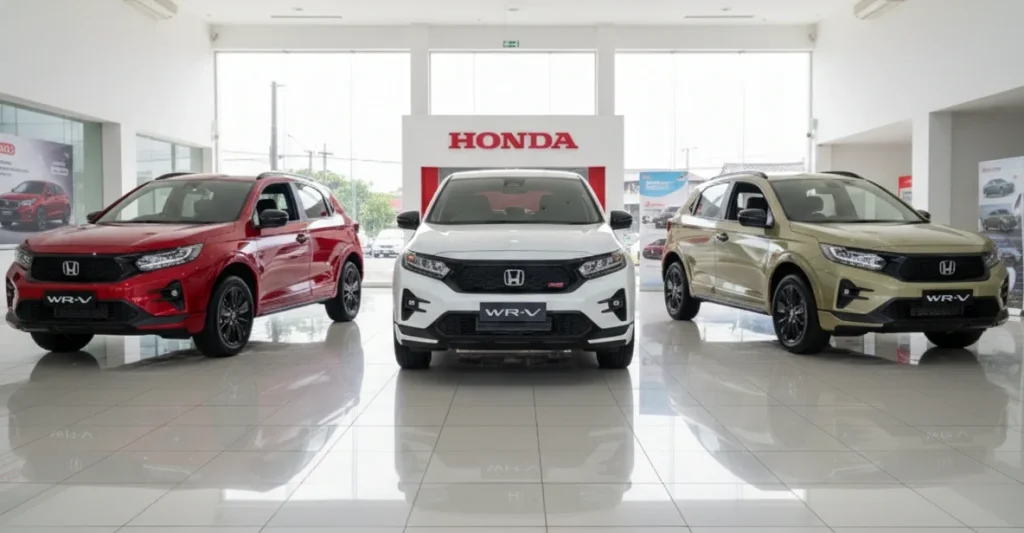 fitur Honda WR-V terbaru 2026 - Moladin