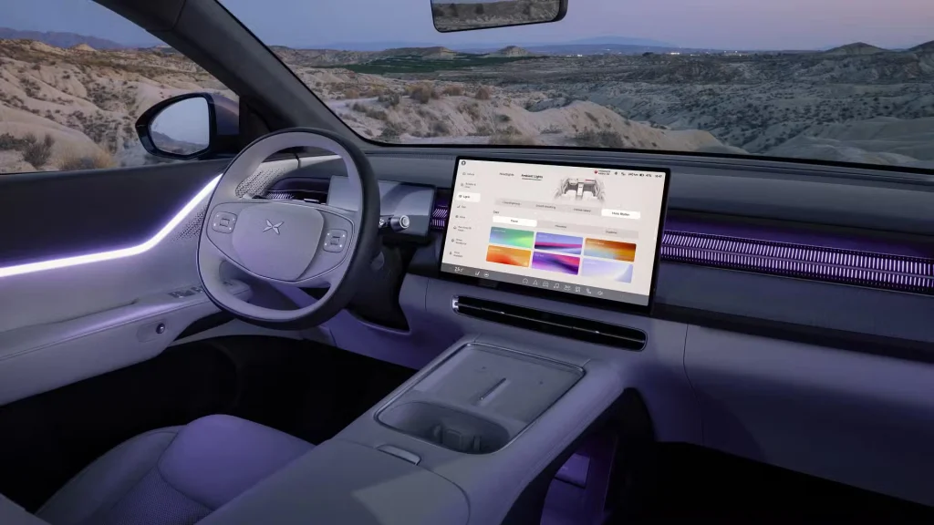 XPENG G6 Pro Fokus Kenyamanan, Jok Pijat dan ADAS Jadi Andalan interior XPENG G6 Pro - Moladin