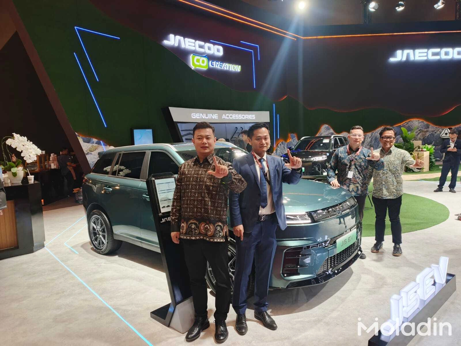 jaecoo co-creation j5 ev - Moladin