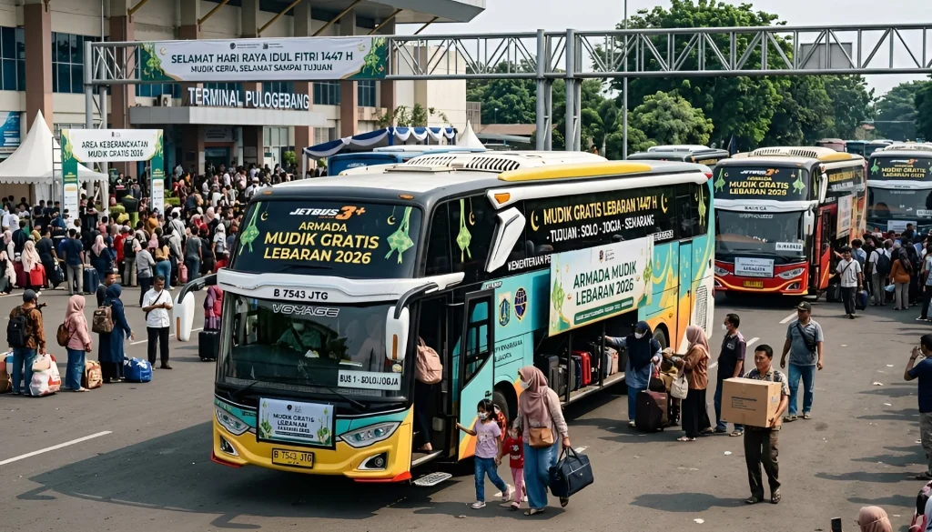 link mudik gratis lebaran 2026 - Moladin