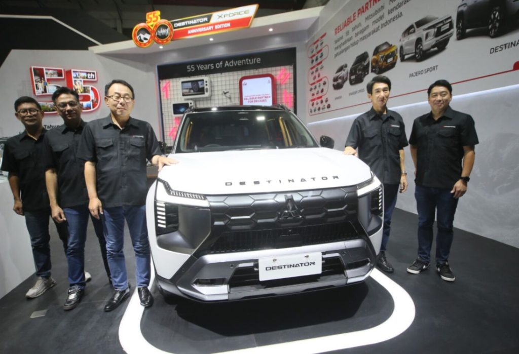 mitsubishi 55tahun destinator xforce 55thn 1