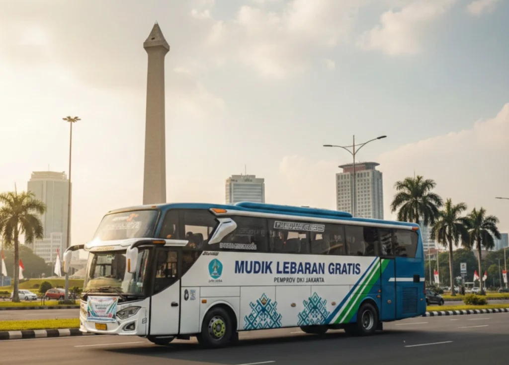 mudik gratis pemprov dki - Moladin
