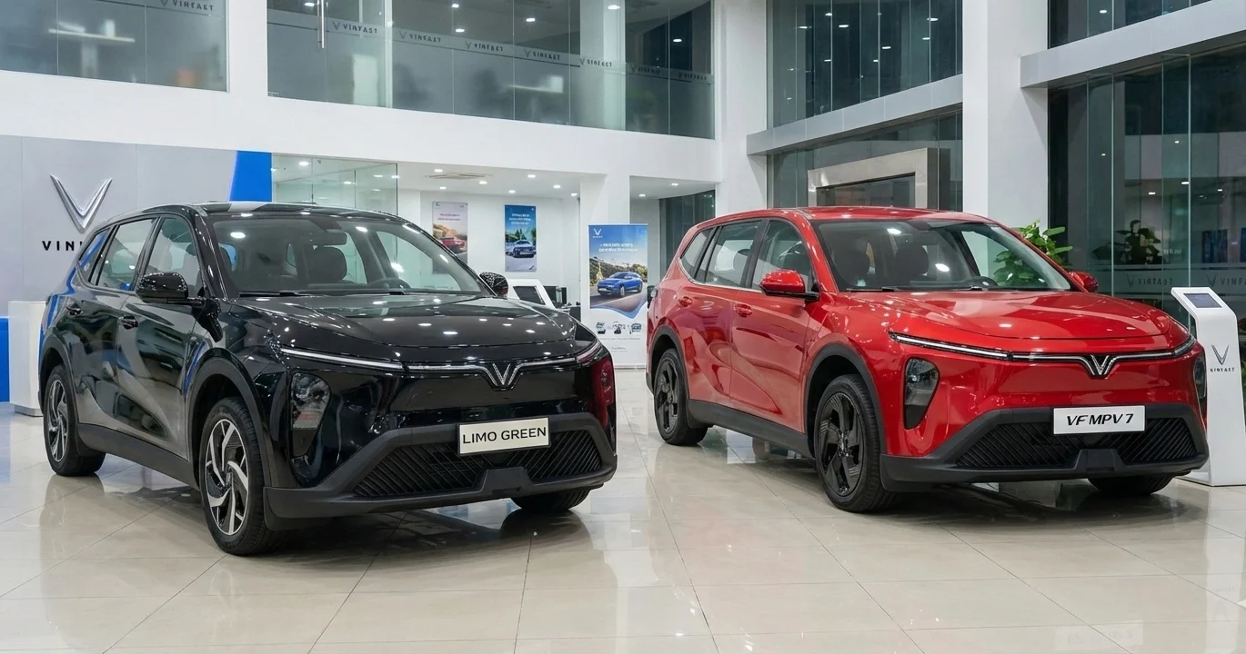 Perbedaan VinFast VF MPV 7 dan Limo Green, Selisih Rp40 Jutaan Worth It Mana?