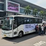 Jadwal dan Lokasi Shuttle Bus Gratis IIMS 2026, Ini Cara Naiknya - Tuwaga
