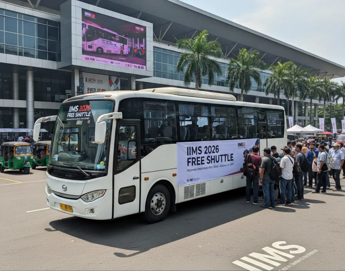 Jadwal dan Lokasi Shuttle Bus Gratis IIMS 2026, Ini Cara Naiknya