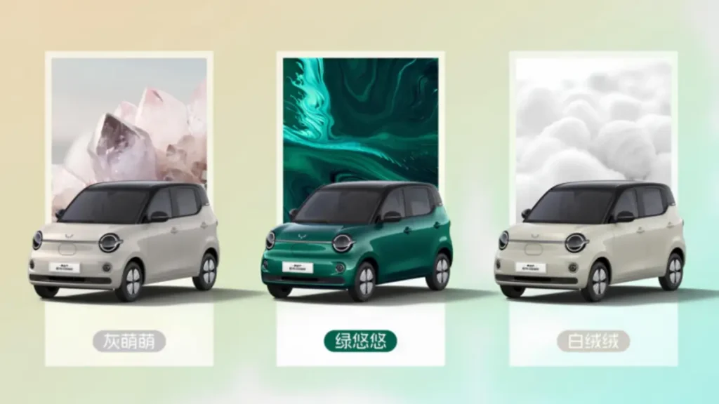 Wuling Hongguang Versi Terbaru Meluncur, Tampil Imut dan Cocok untuk Wanita wuling hongguang warna