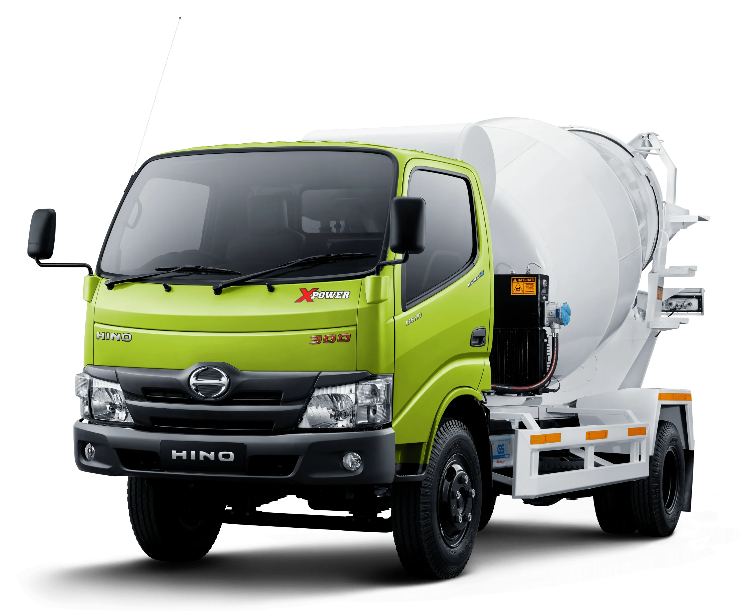 Hino Dutro 300 Series 136 HDX Mixer - Euro 4