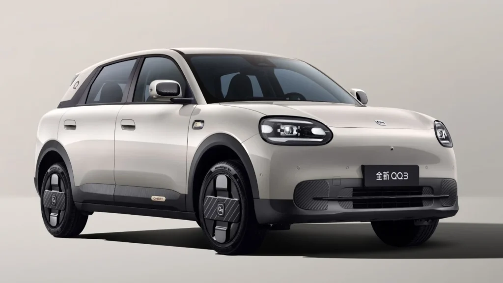 Chery QQ3 EV Muncul di Bangkok, Bisa Tempuh 420 Km Sekali Cas! spesifikasi Chery QQ3 EV - Moladin