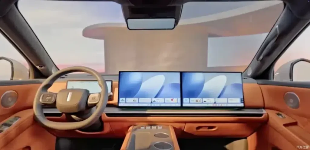 GWM Wey V9X Interior depan