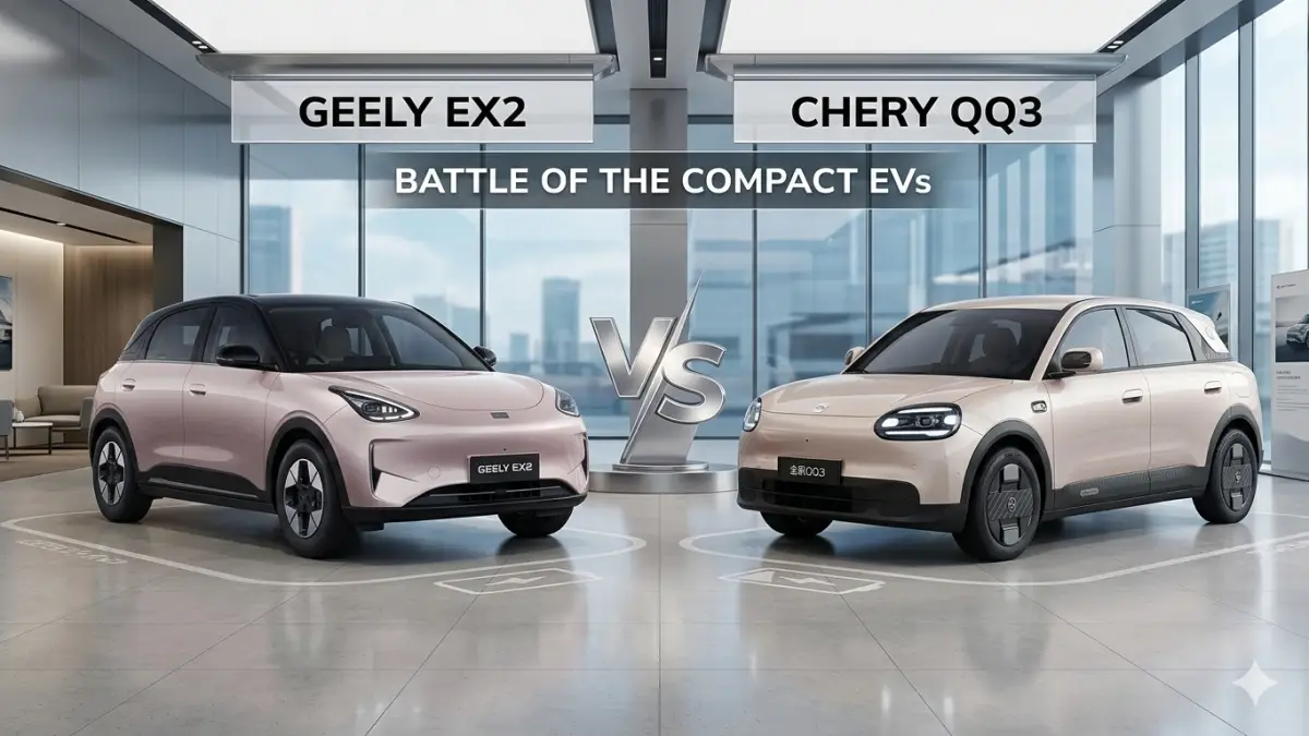Chery QQ3 vs Geely EX2, Mana yang Lebih Unggul?