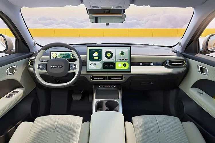 Chery QQ3 EV Muncul di Bangkok, Bisa Tempuh 420 Km Sekali Cas! interior Chery QQ3 EV - Moladin