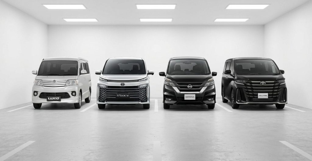 mobil keluarga dengan pintu geser - Moladin