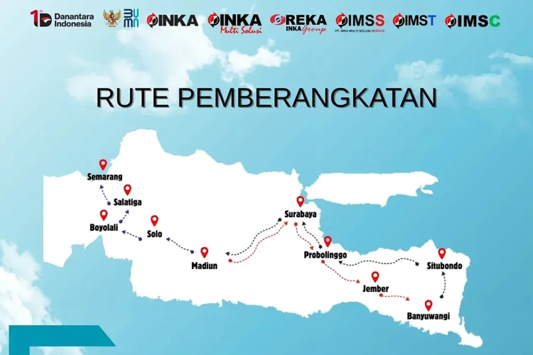 rute mudik gratis INKA 2026 - Moladin