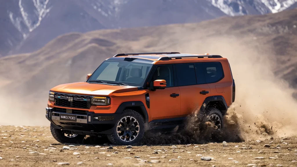 teknologi JETOUR G700 - Moladin