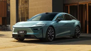 Toyota bZ7, Sedan Listrik Futuristik yang Bisa Tembus Jarak 710 Km!