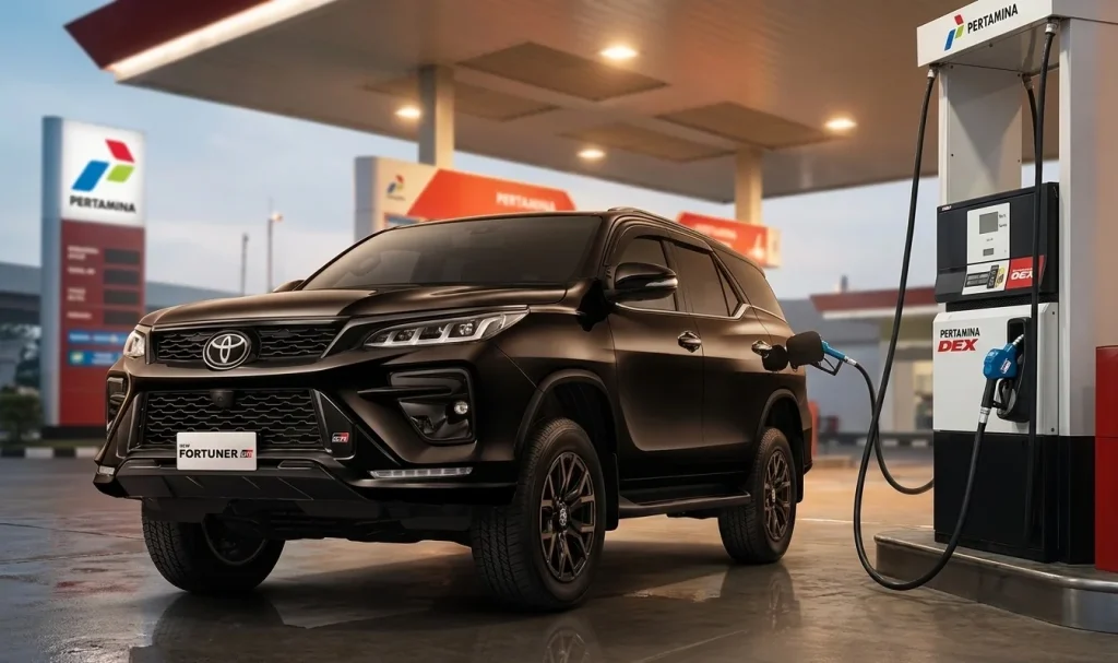 biaya full tank fortuner dan pajero - Moladin