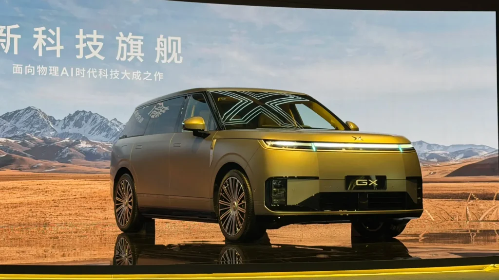 dimensi Xpeng GX - Moladin