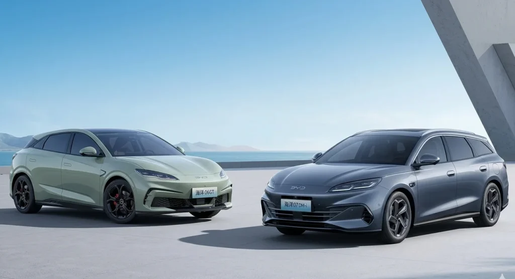BYD Seal 06 GT dan Seal 06 DM-i Touring Meluncur, Cek Spesifikasinya! BYD Seal 06 GT dan Seal 06 DM-i Touring - Moladin