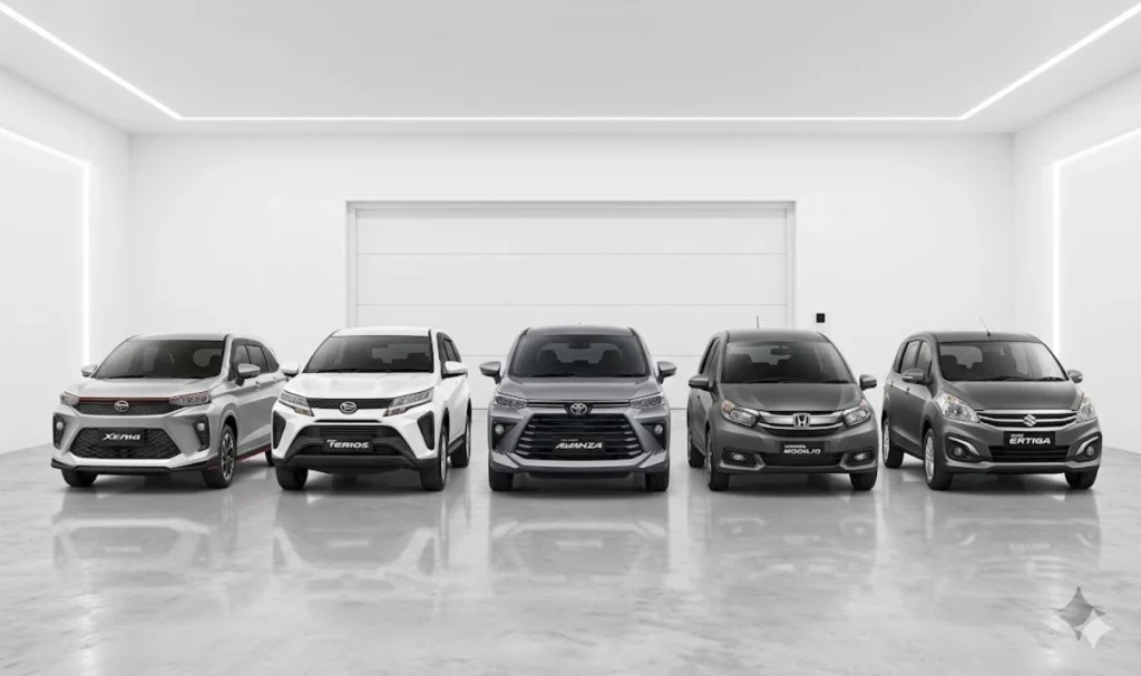 mobil murah 3 baris - Moladin