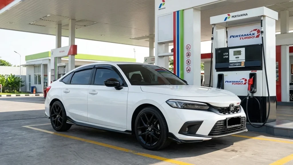 mobil yang wajib pakai Pertamax Turbo RON 98 - Moladin