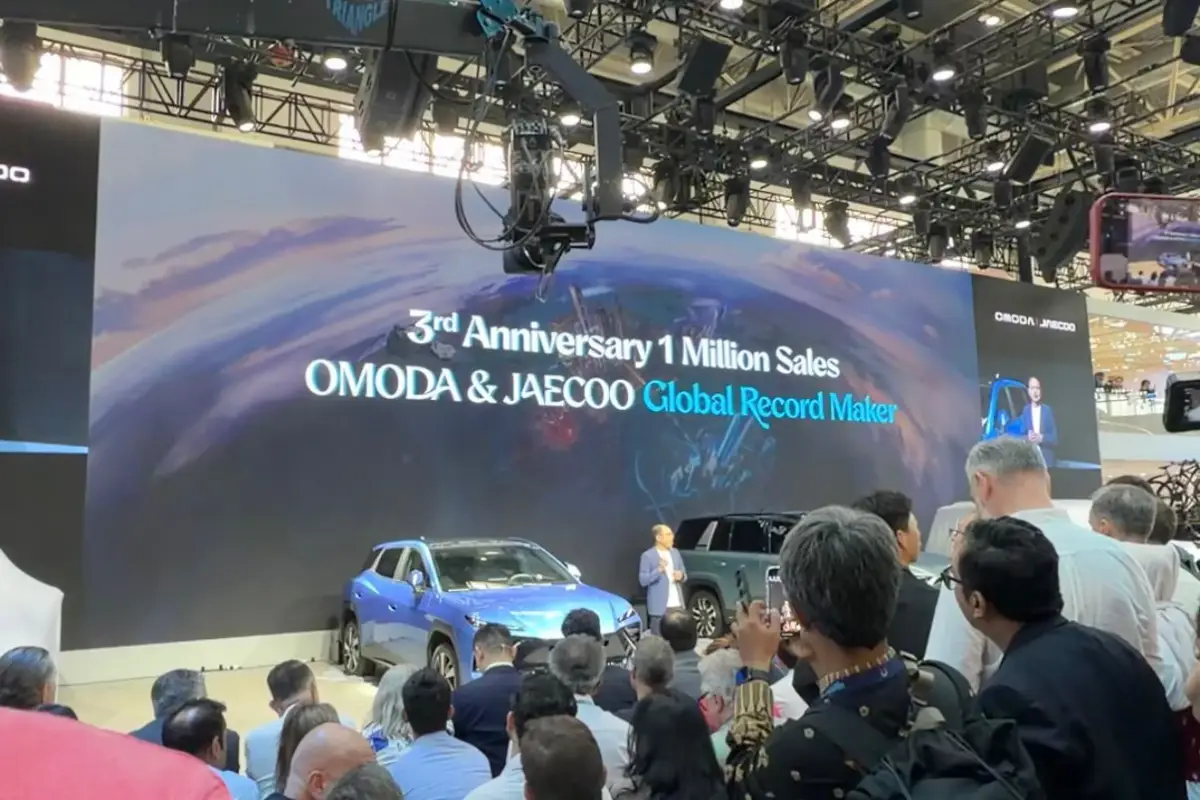 OMODA dan JAECOO Tembus 1 Juta Unit Global, J5 EV Laris Manis di Indonesia