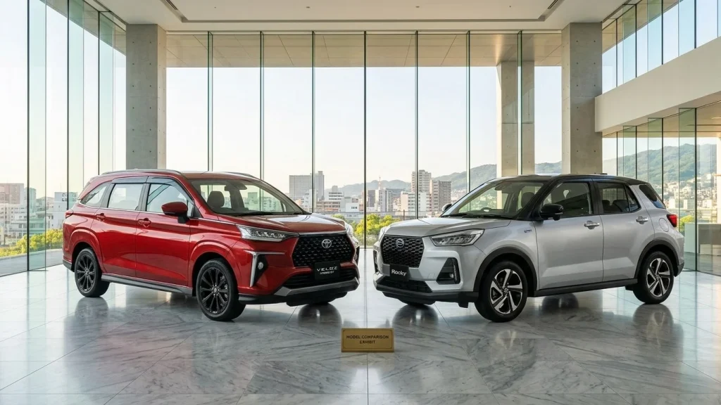 perbandingan Veloz Hybrid vs Rocky Hybrid - Moladin