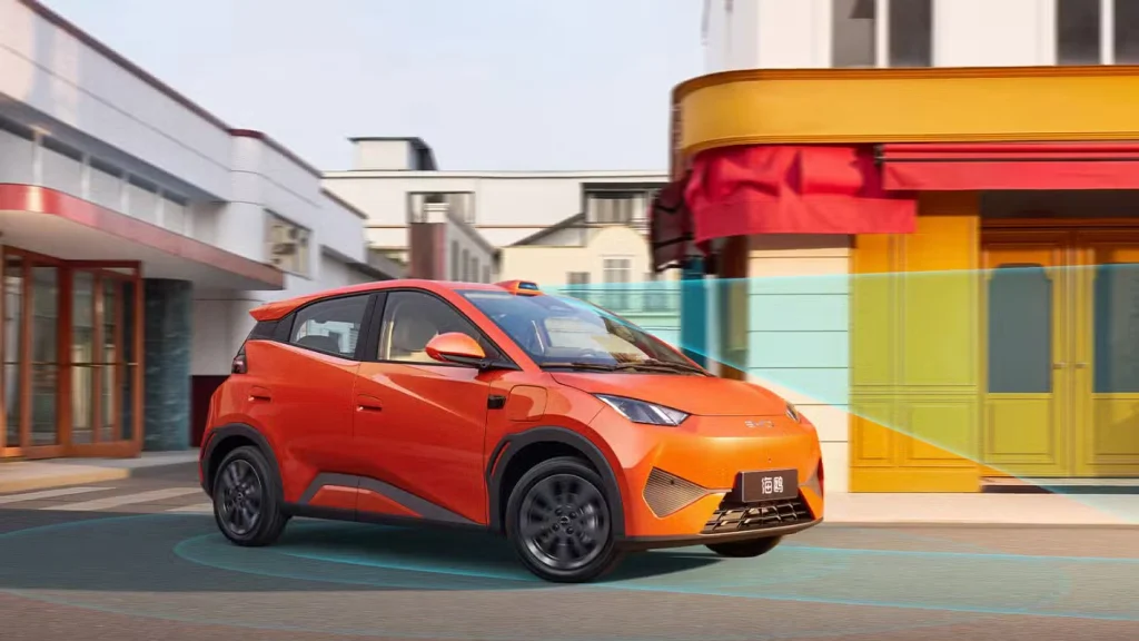 Dimensi BYD Atto 1 LiDAR - Moladin