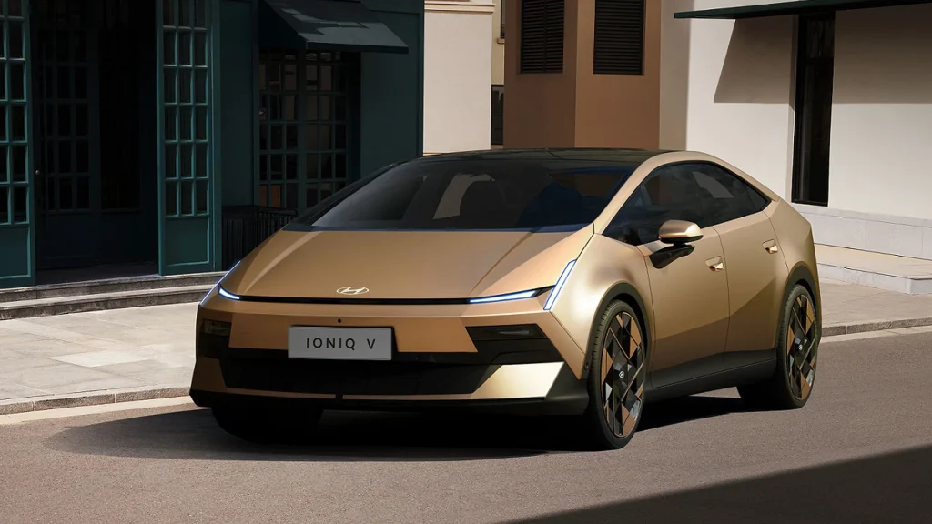 Hyundai Ioniq V siap debut di China - Moladin