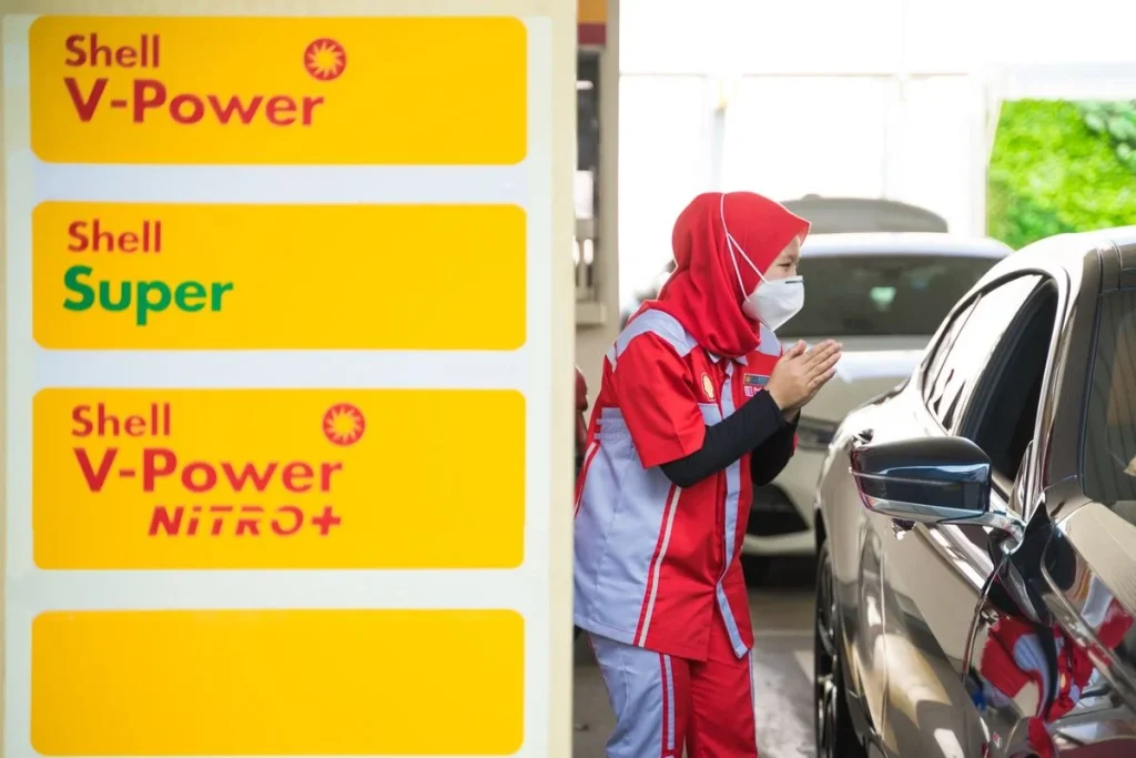 SPBU Shell jual V Power - Moladin