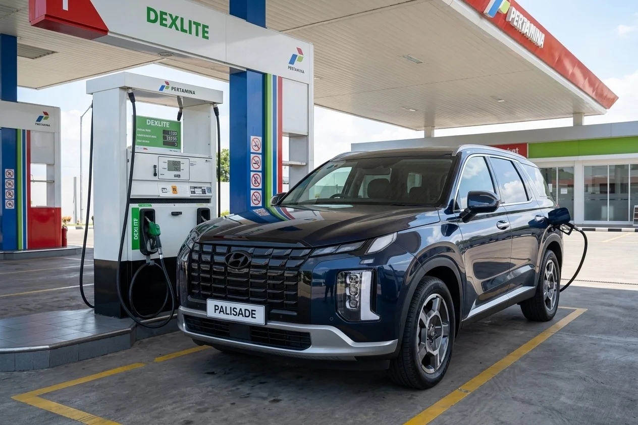 Full Tank Palisade Hampir Rp2 Juta Sekali Isi Usai Pertamina Dex Naik!