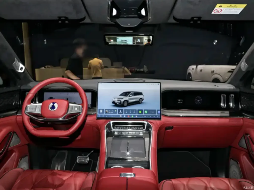 Denza N9 PHEV Versi Flash Charging Meluncur 18 Mei 2026, Mode Listriknya Tembus 420 Km! byd denza n9 interior