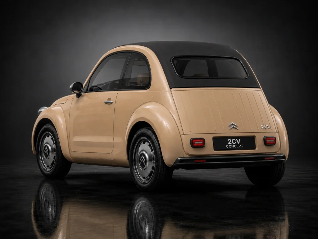 citroen 2 cv debut di paris motor show - Moladin