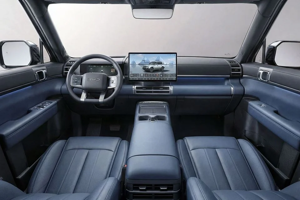BYD Ti7 Jadi Penantang Land Cruiser, Tenaganya Tembus 600 DK! dimensi byd ti7 - Moladin