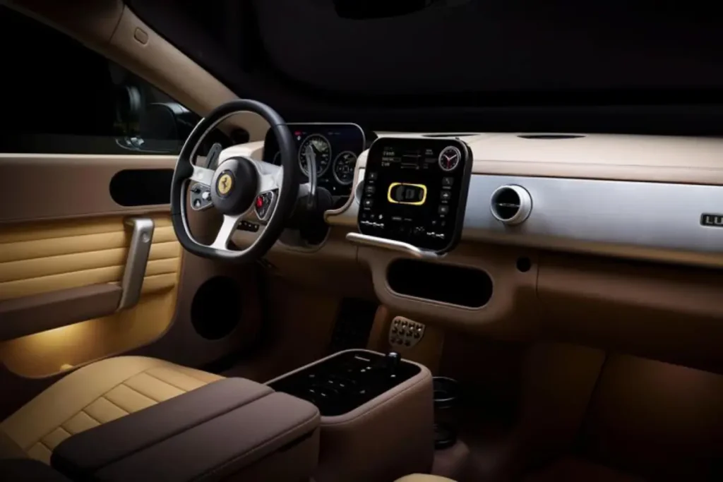 ferrari interior
