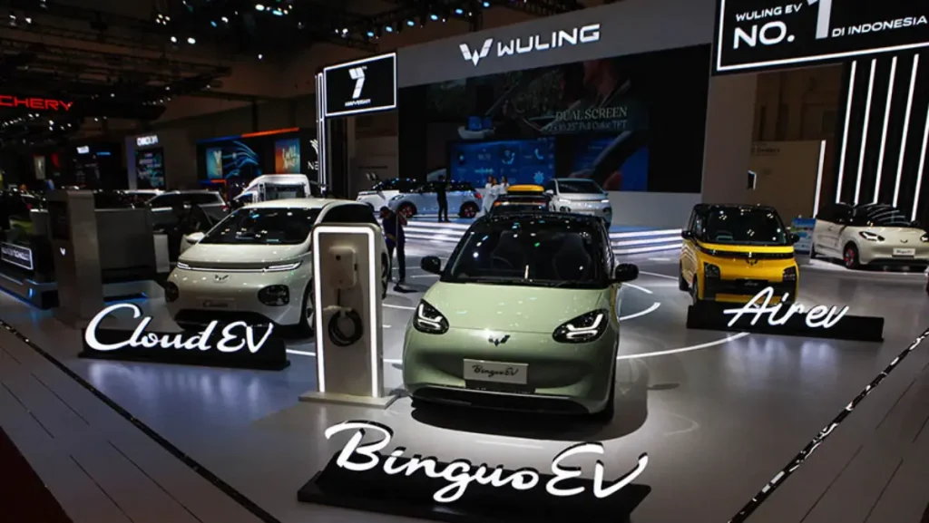 harga mobil listrik mei - Moladin