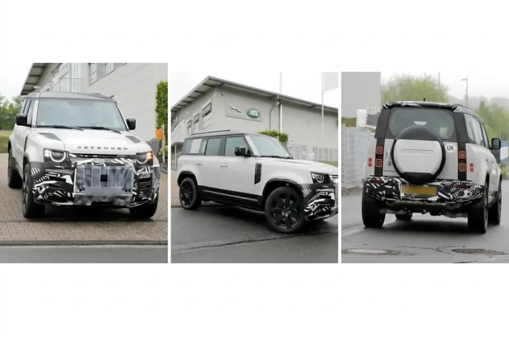 land rover facelift